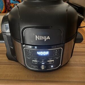 Ninja Foodi OS101 10 in 1 Black and Silver Air Fryer